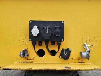 EKW KUIP / LOWBED / STEERING AXLE / TIEFBETT